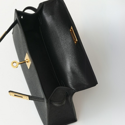 Borsa amelie artigianale Made in Italy lusso black