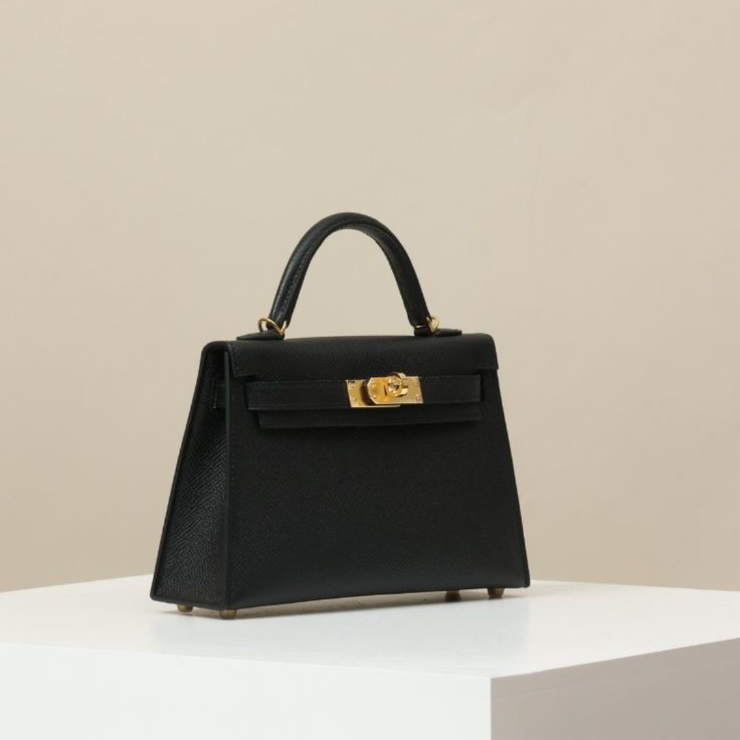 Borsa amelie artigianale Made in Italy lusso black