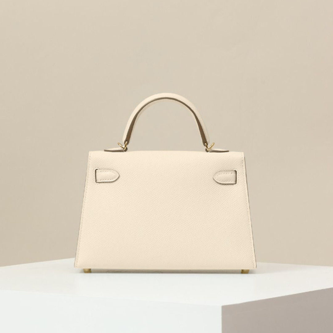 Borsa amelie artigianale Made in Italy lusso ivory retro