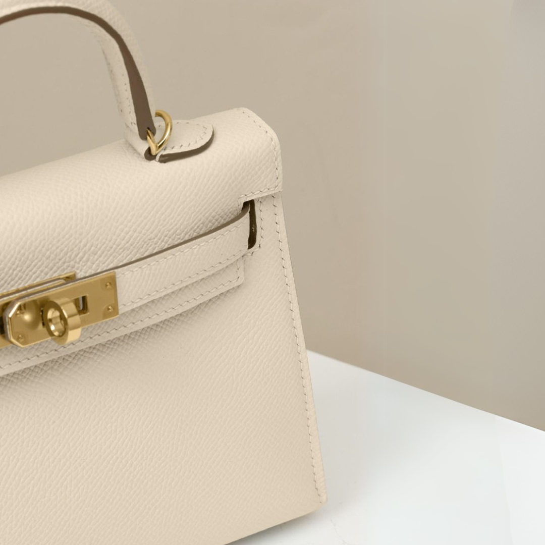 Borsa amelie artigianale Made in Italy lusso ivory vicino