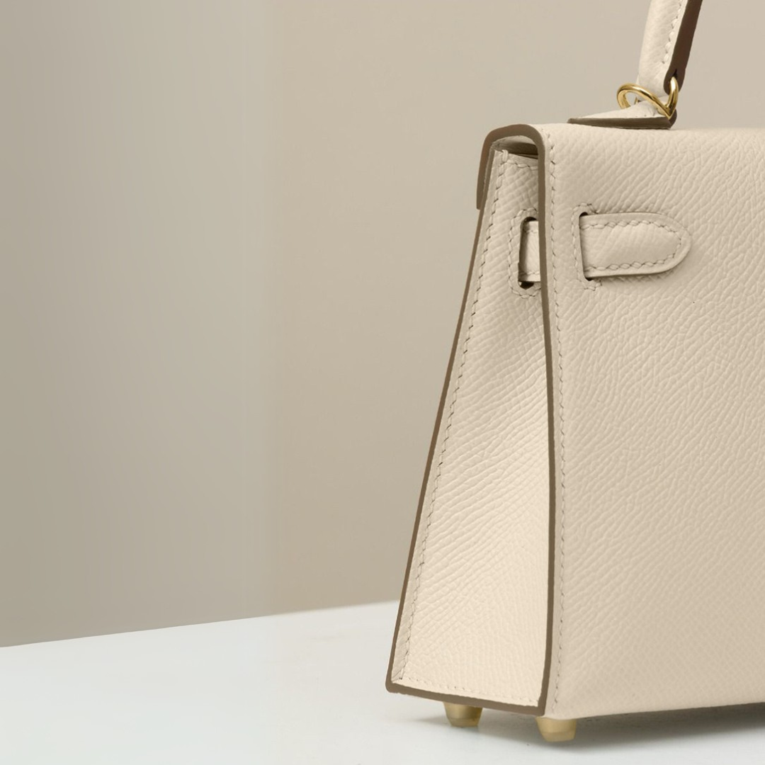 Borsa amelie artigianale Made in Italy lusso ivory zoom