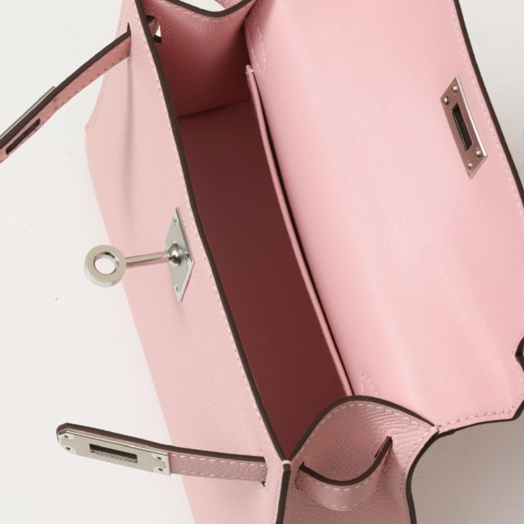 Borsa amelie artigianale Made in Italy lusso rosa