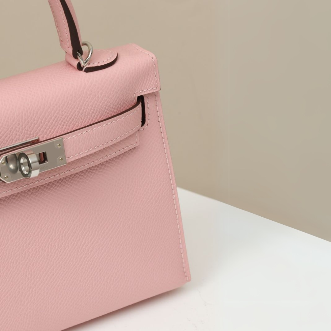 Borsa amelie artigianale Made in Italy lusso rosa