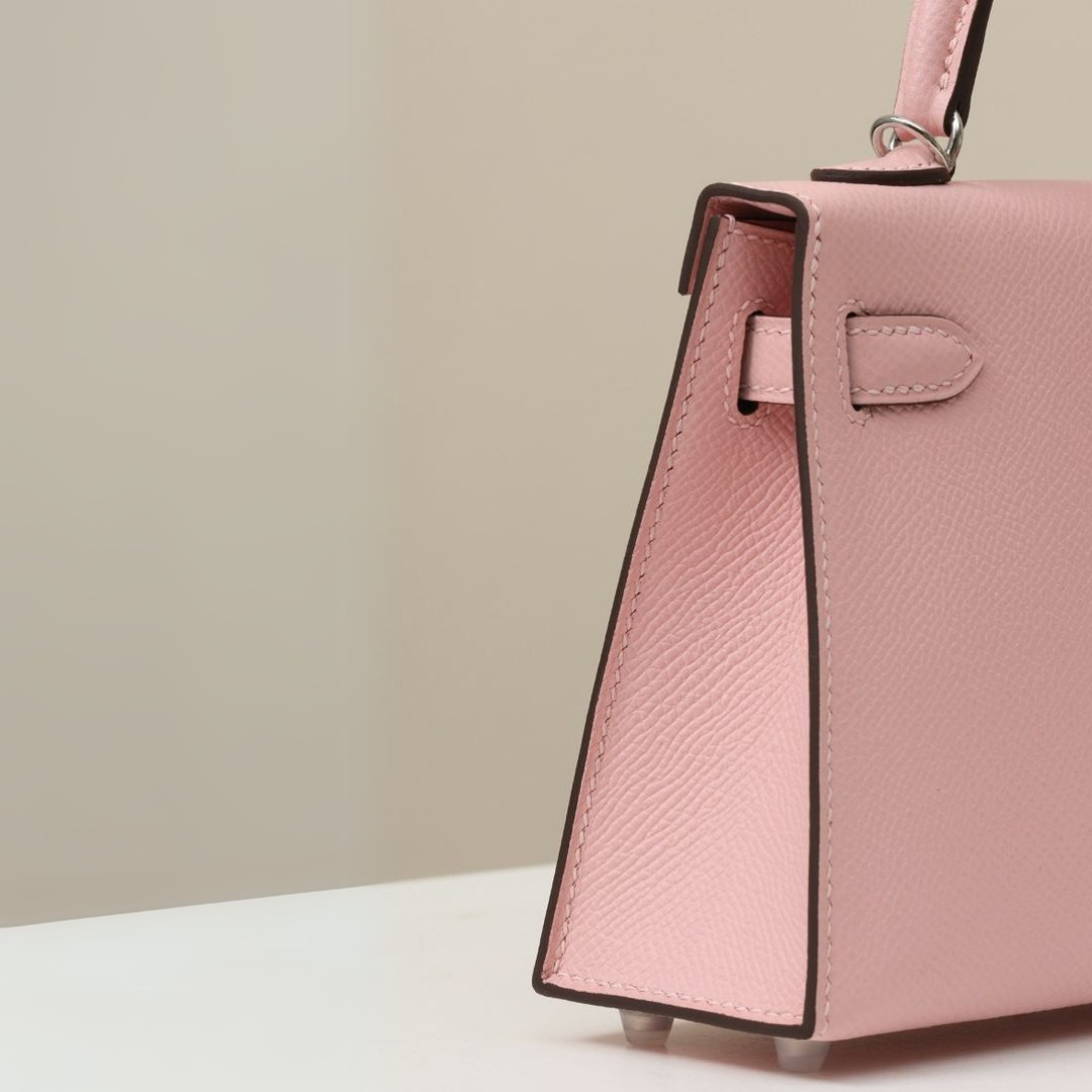 Borsa amelie artigianale Made in Italy lusso rosa